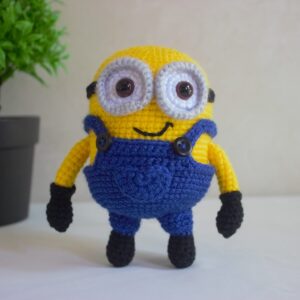 Crochet Minion Bob doll