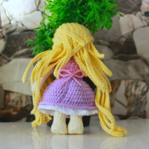 rapunzel doll ,crochet