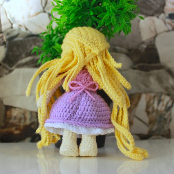 rapunzel doll ,crochet