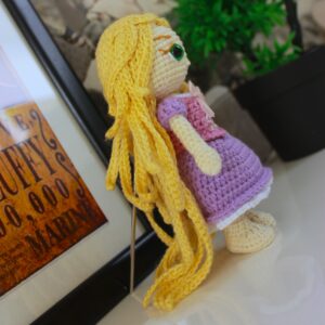 rapunzel doll ,crochet