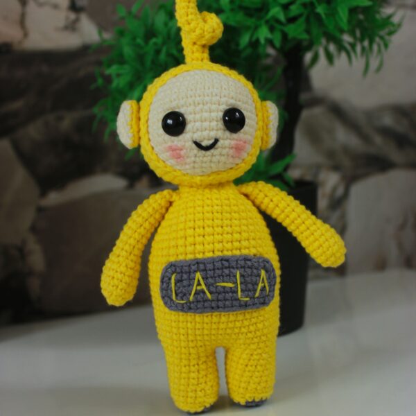 crochet teletubbies lala