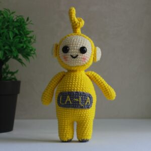 crochet teletubbies lala