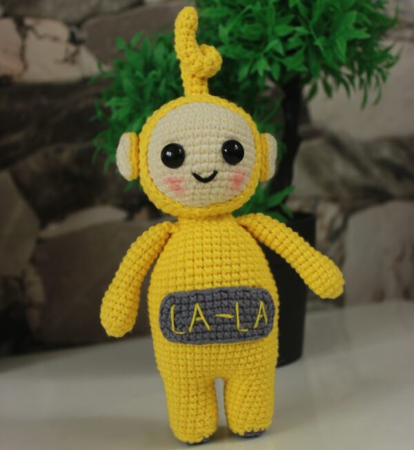 crochet teletubbies lala
