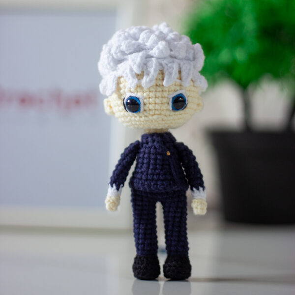 Crochet gojo satoru doll