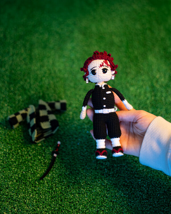 Crochet Tanjiro Kamado Doll