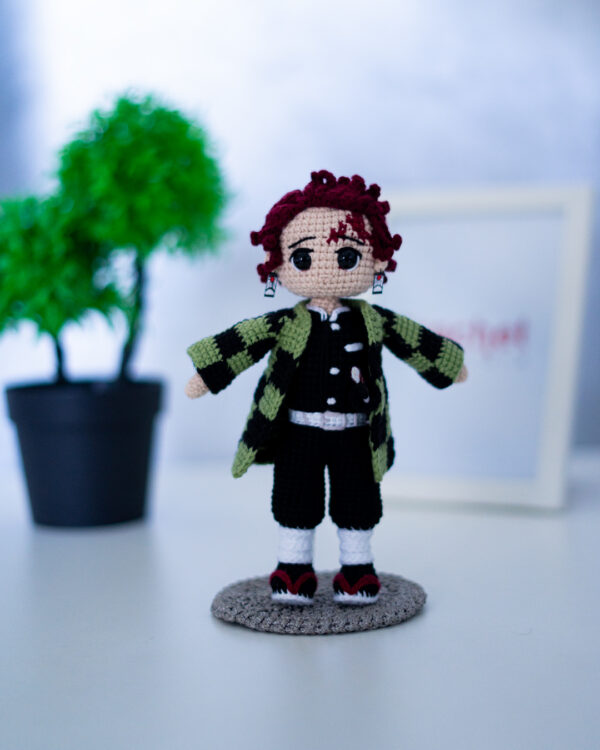 Crochet Tanjiro Kamado Doll