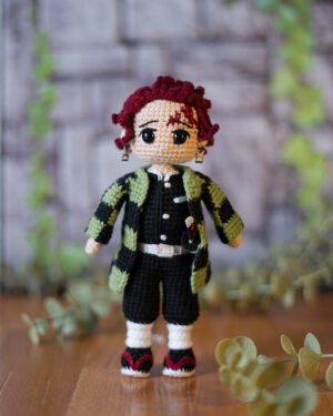 Crochet Tanjiro Kamado Doll