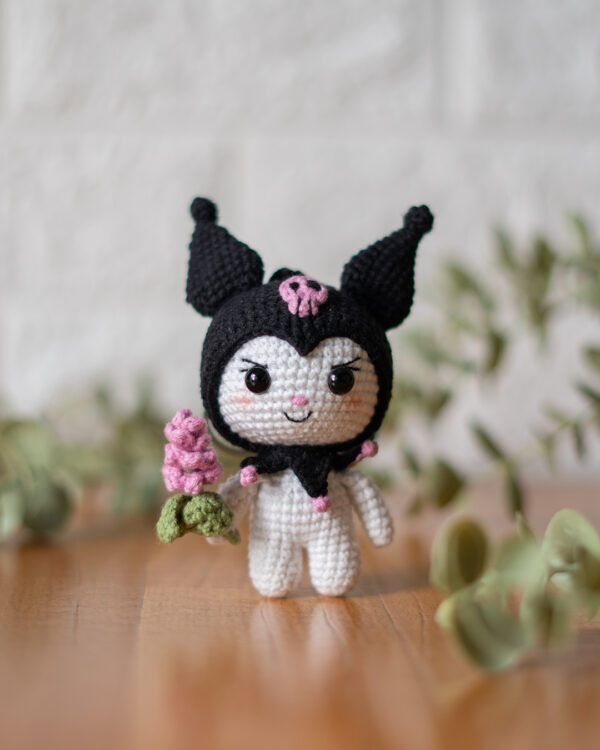 Crochet Kuromi Plush