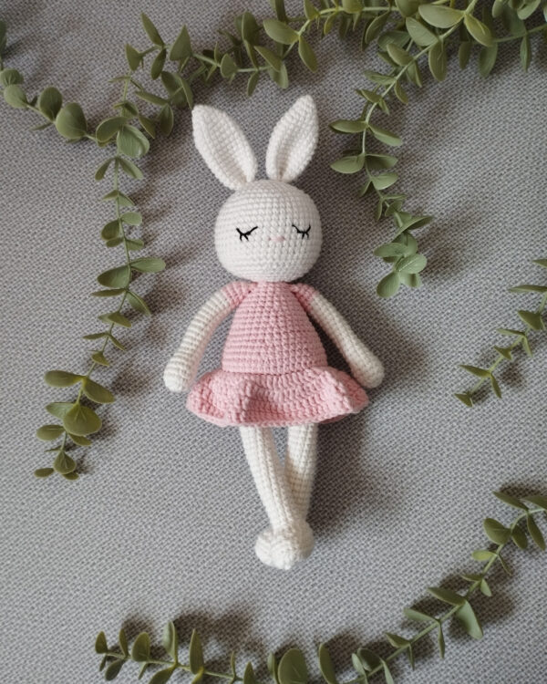 Crochet Sleepy Bunny Doll