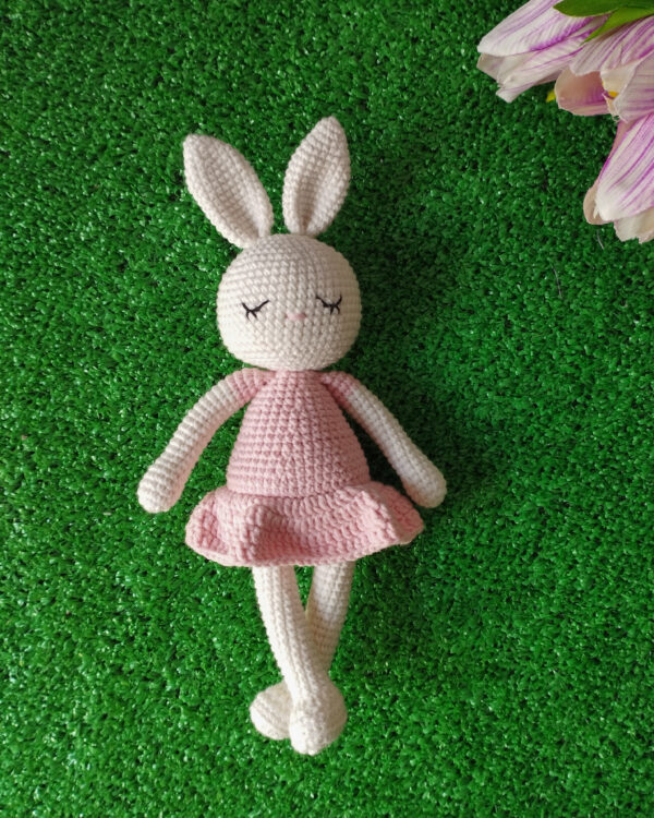Crochet Sleepy Bunny Doll