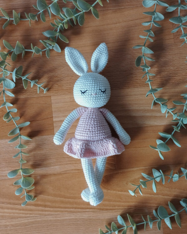 Crochet Sleepy Bunny Doll