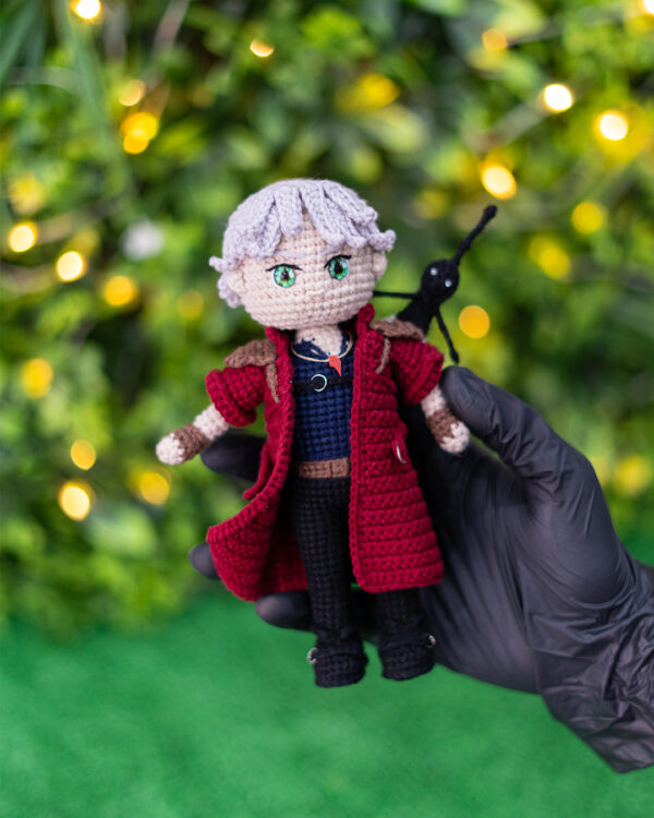 Dante Crochet Doll – Devil May Cry Inspired – 19 cm