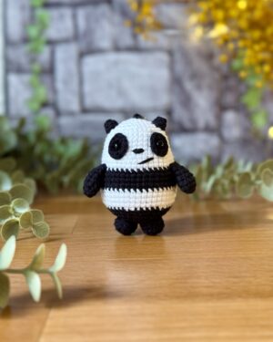 Handmade crochet We Bare Bears – 8 cm Set: Panda, Ice Bear & Grizzly