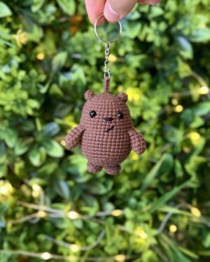 Handmade crochet We Bare Bears – 8 cm Set: Panda, Ice Bear & Grizzly