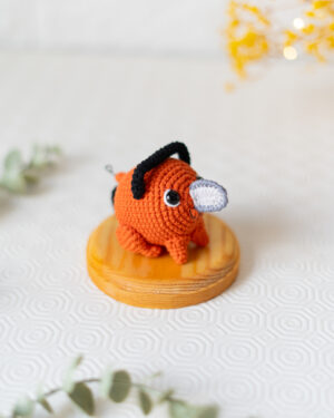 Denji Crochet Doll – Chainsaw Man Inspired – 7 cm
