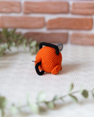 Denji Crochet Doll – Chainsaw Man Inspired – 7 cm
