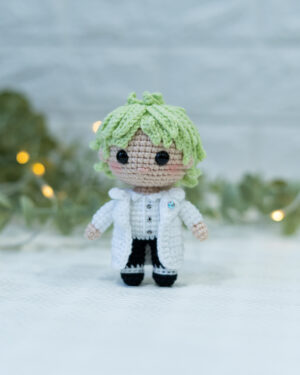 G-Dragon Inspired Crochet Doll – Handmade 11cm K-Pop Idol Amigurumi Figure