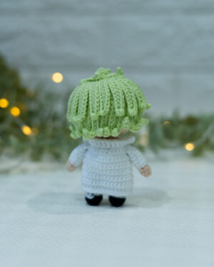 G-Dragon Inspired Crochet Doll – Handmade 11cm K-Pop Idol Amigurumi Figure